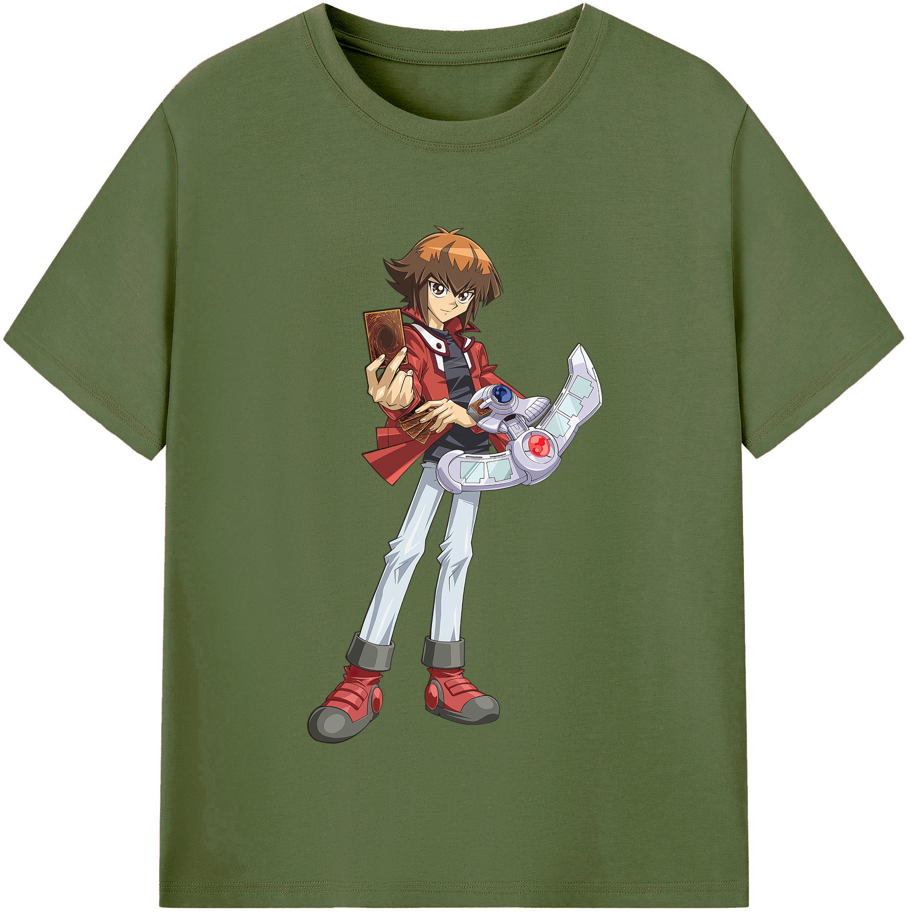 （画像用） 遊☆戯☆王 Yu-Gi-Oh! 綿100％半袖Tシャツ（フロントプリント）